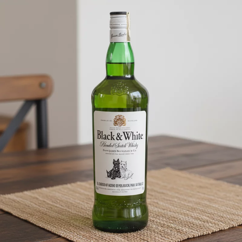 Whisky Black & White 8 años 750mL