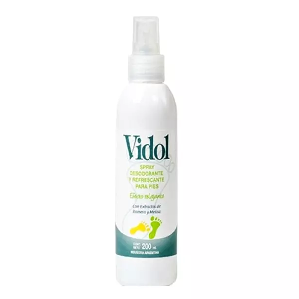 Vidol Spray Desodorante Pies 200 m
