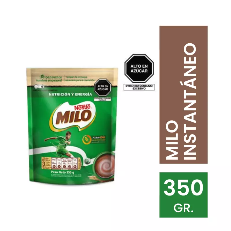MILO EN SOBRE 385GR