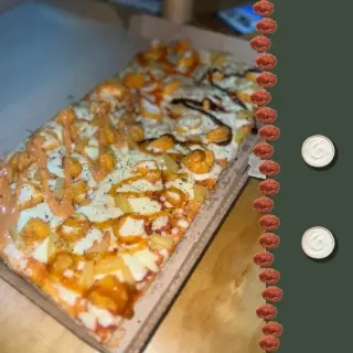 PIZZA BONELESS MEDIO METRO