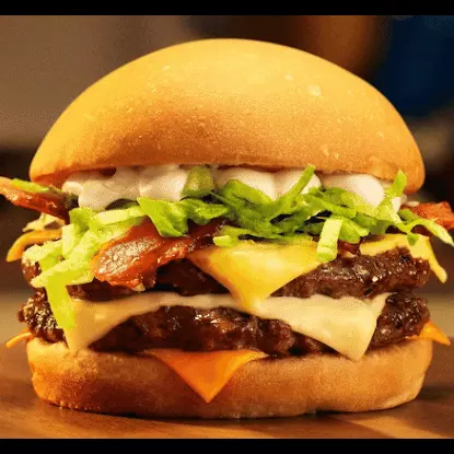 Hambúrguer Duplo