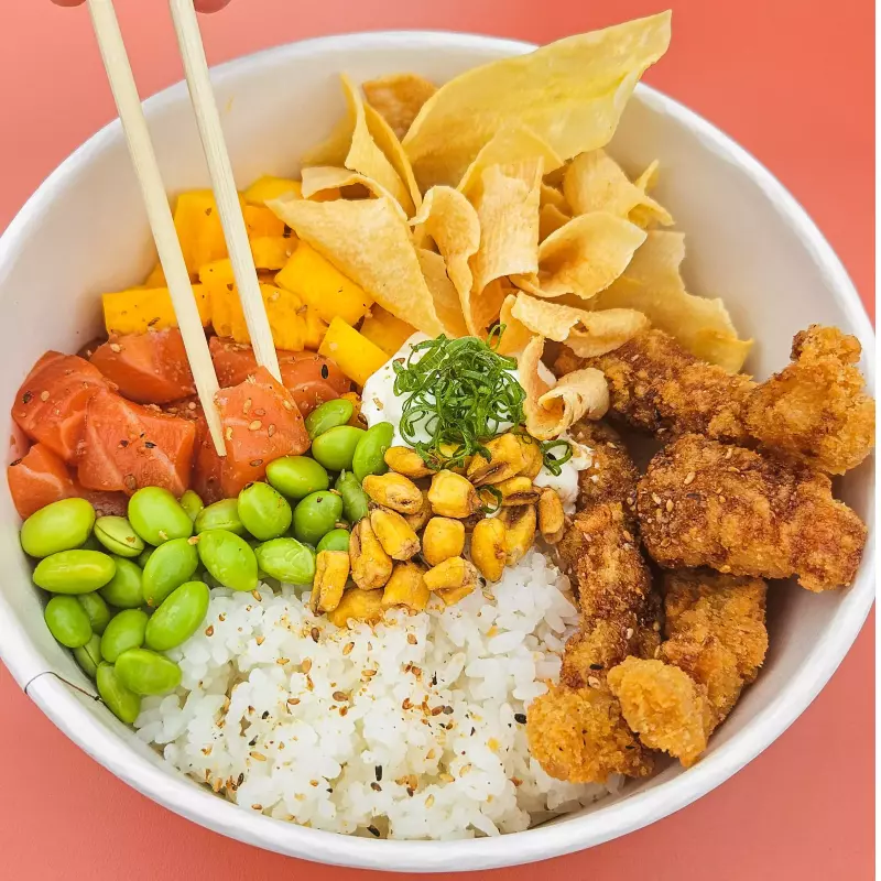 Shake Ebi Bowl