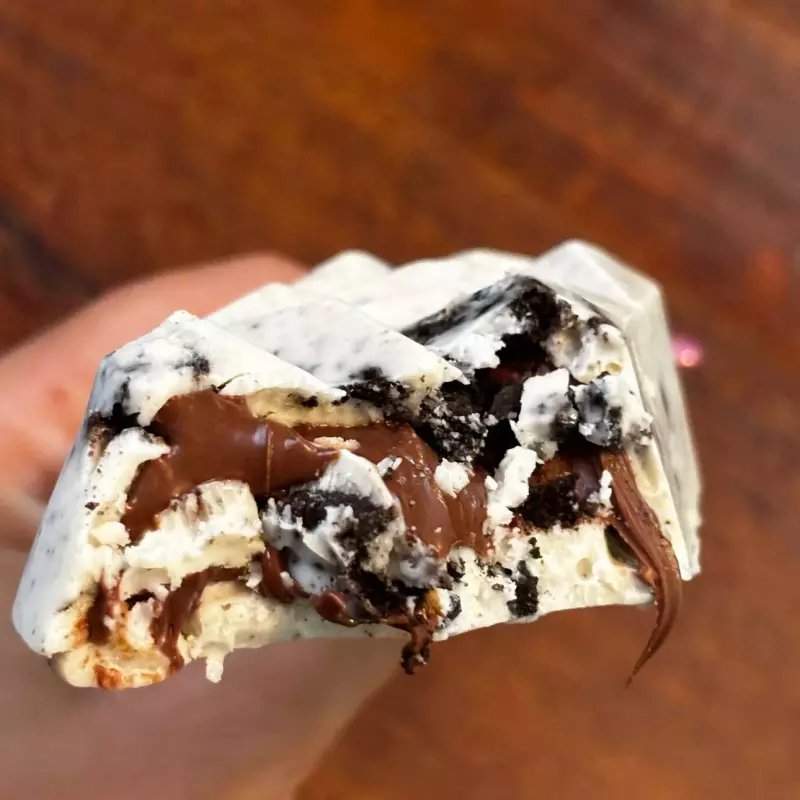 Paleta Oreo com Nutella