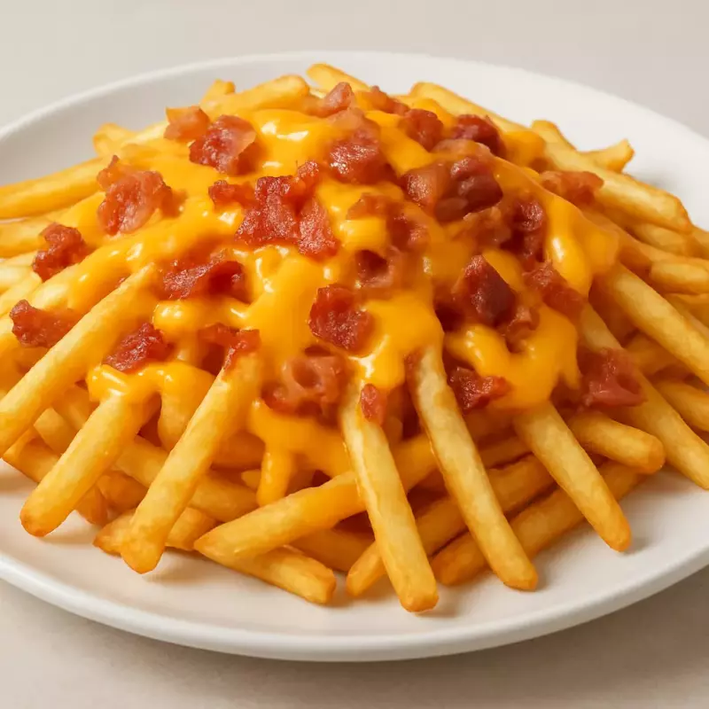 Batata Frita c/Cheddar eBacon (NOVO)
