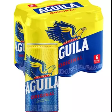 Cerveza Aguila lata
