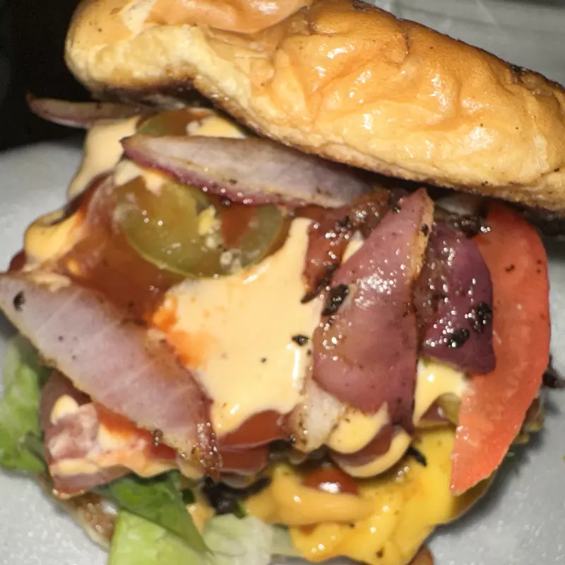 Queso Burger