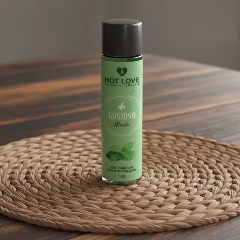 GEL HOT SABOR MENTA GOSTOSO