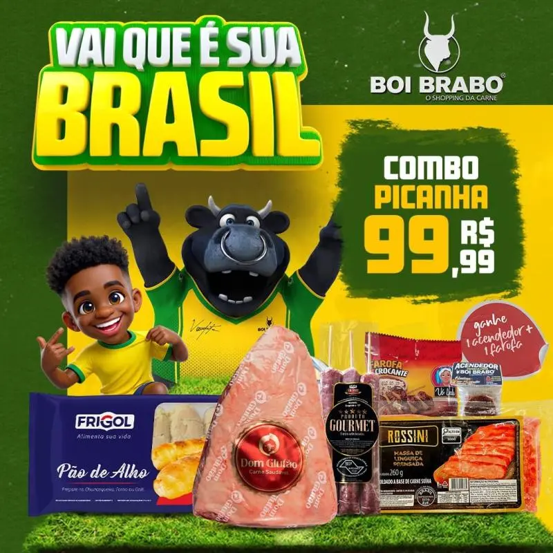 COMBO PICANHA DOM GLUTÃO