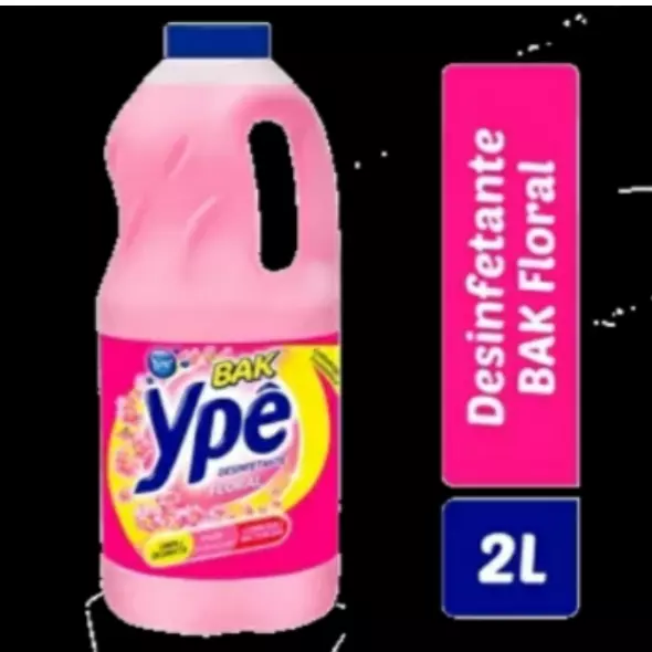 Desinfetante bak floral ypê 2 litros