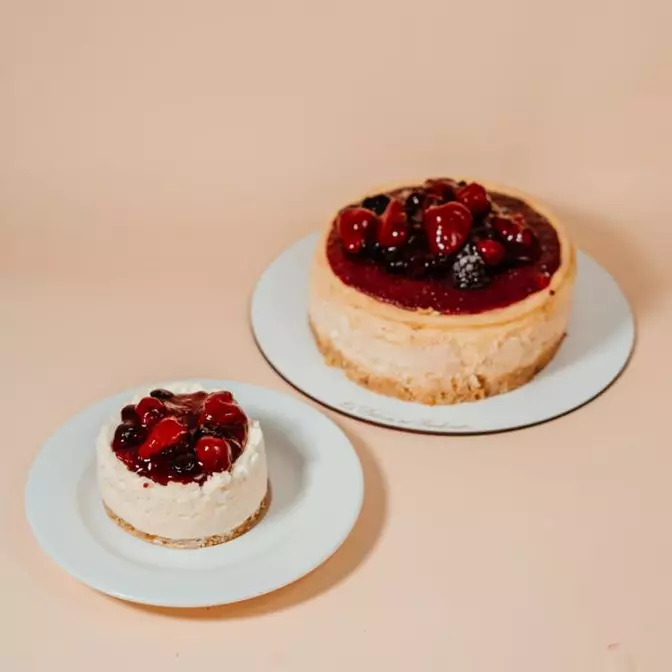 Porcion Cheescake New York