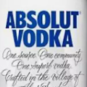 Vodka Absolut dose