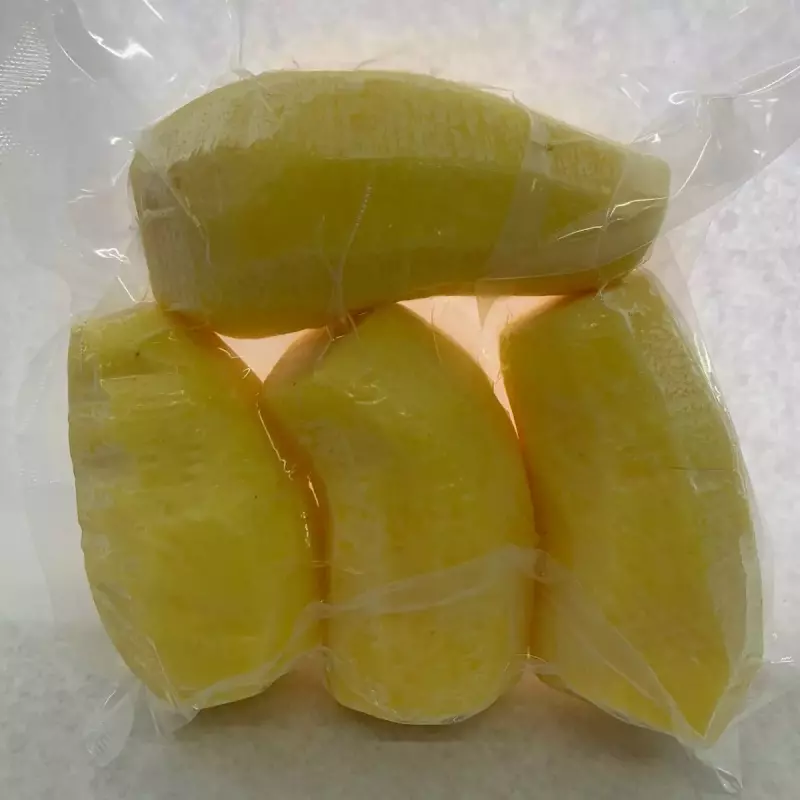 Mandioquinha descascada