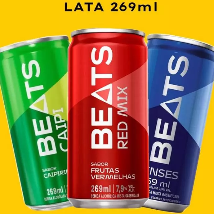 SKOL BEATS LATA 269ml