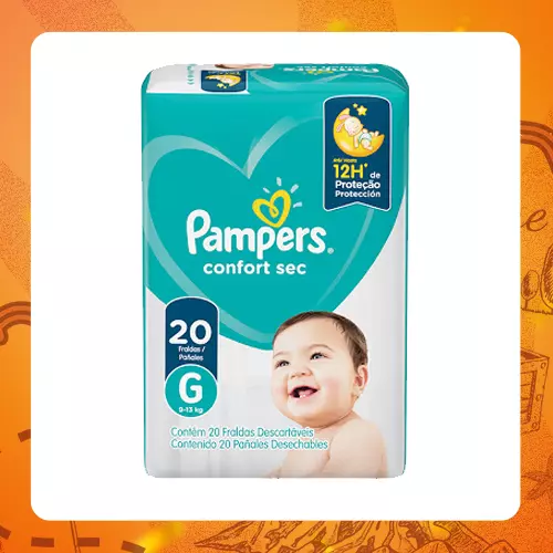 Unidad Pampers Pañales G