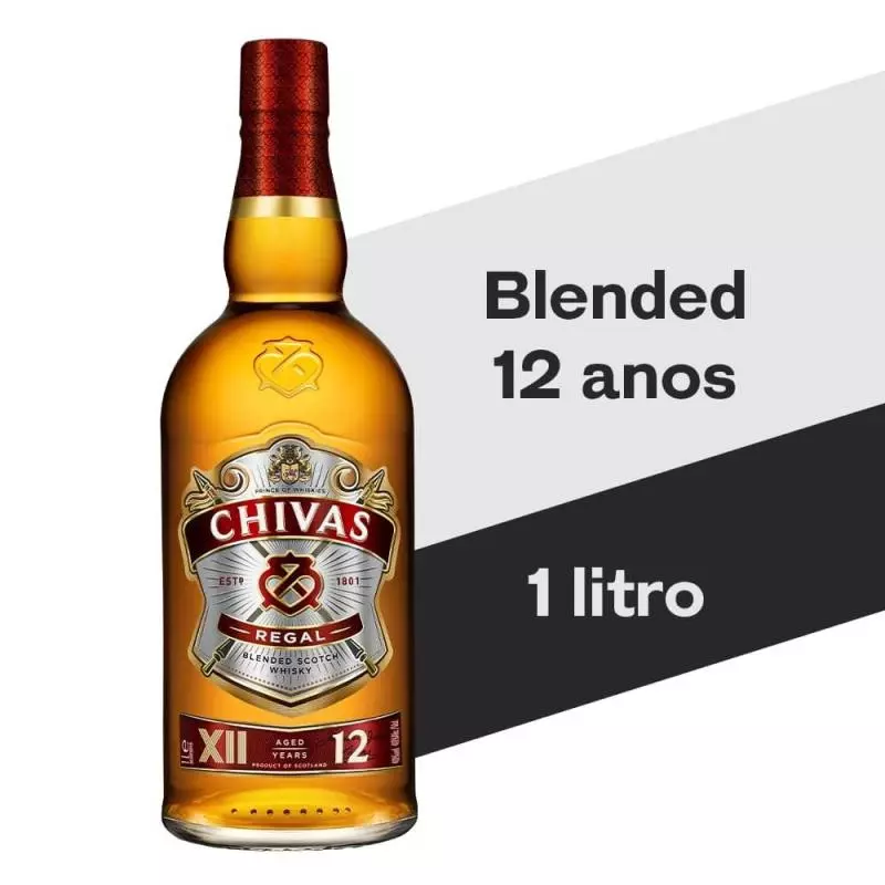 WHISKY CHIVAS REGAL 1L