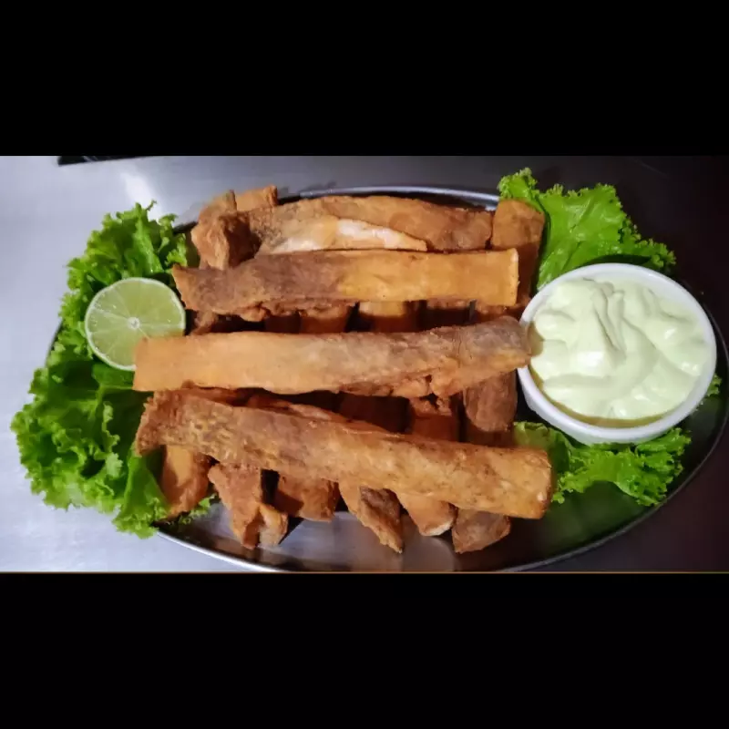 porção de costelinha de pacu