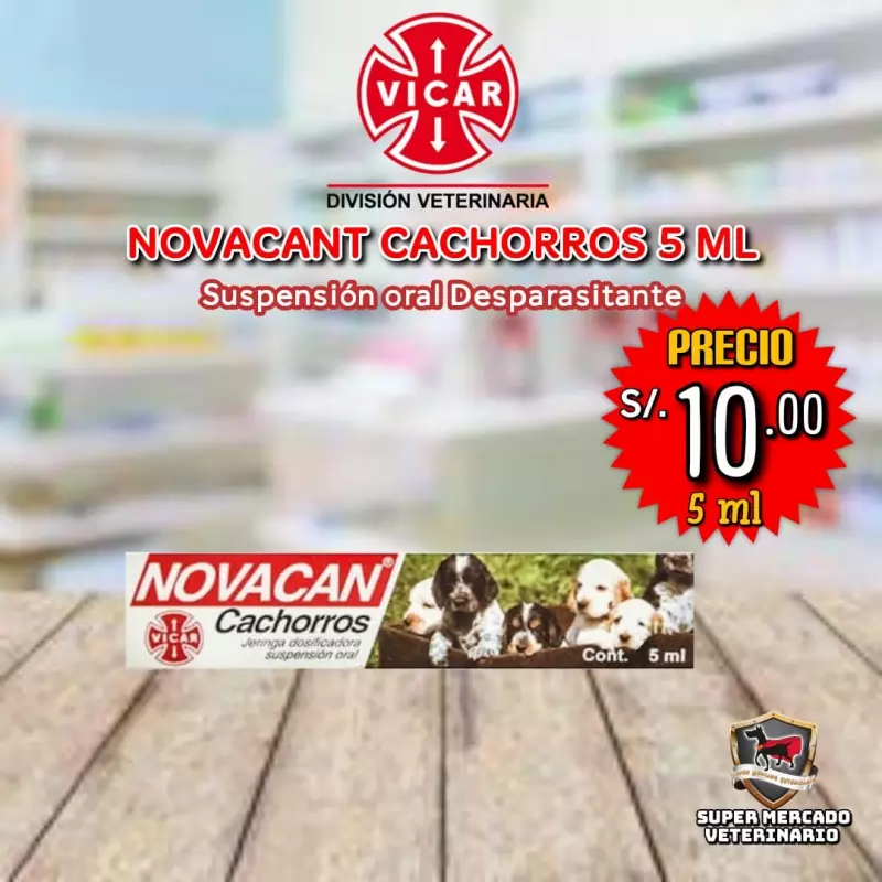 NOVACAN CACHORRO 5 ML