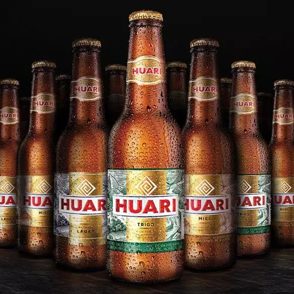 CERVEZA HUARI  330 ML.