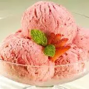 Gelato de morango