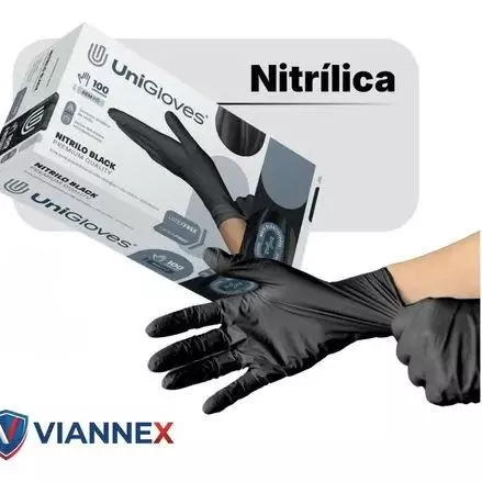 Cx.Luva Nitrilica Unigloves M C/100