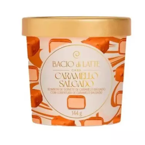 Baccio di latte bombom caramelo salg