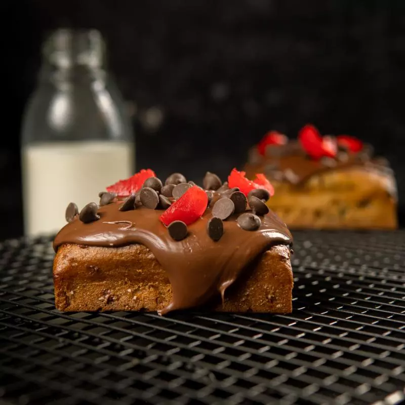 Blondie de Vainilla y Chocolate