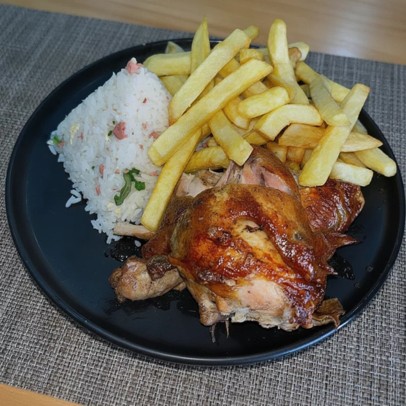 CUARTO DE POLLO ASADO 1/4