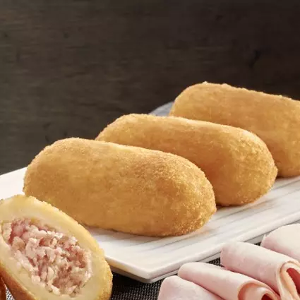 Enroladinho de Presunto c/ Cheddar