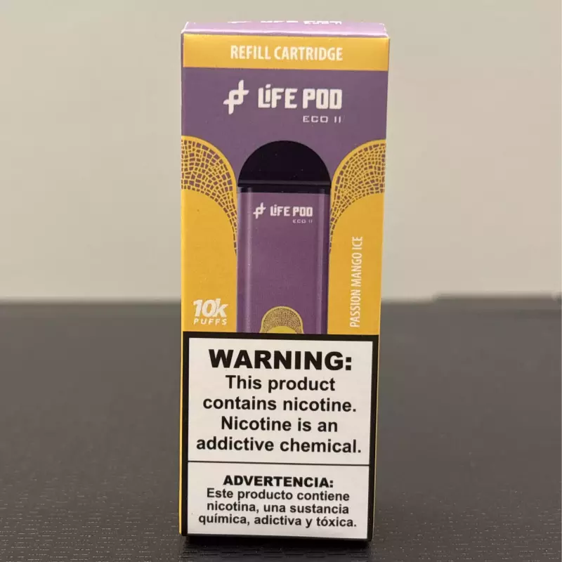 REFIL LIFE POD ECO 2 10K MANGA