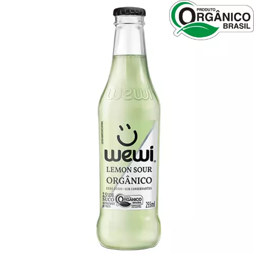 Refrigerante Lemon Sour Org 255ml