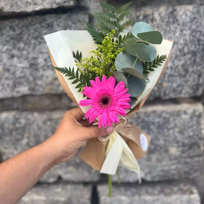 Unidade gérbera decorada