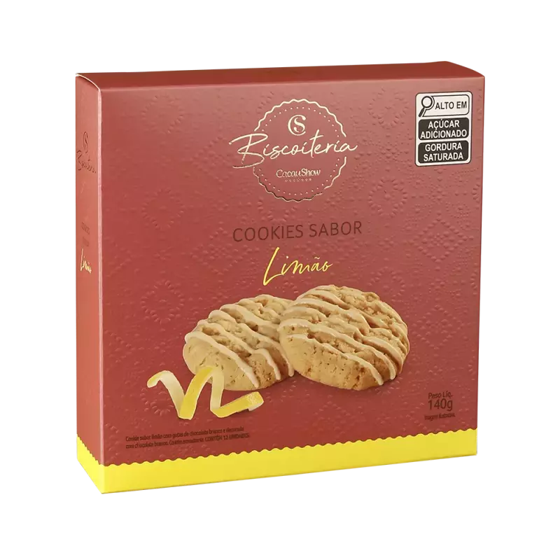 Cookies de Limão 140g
