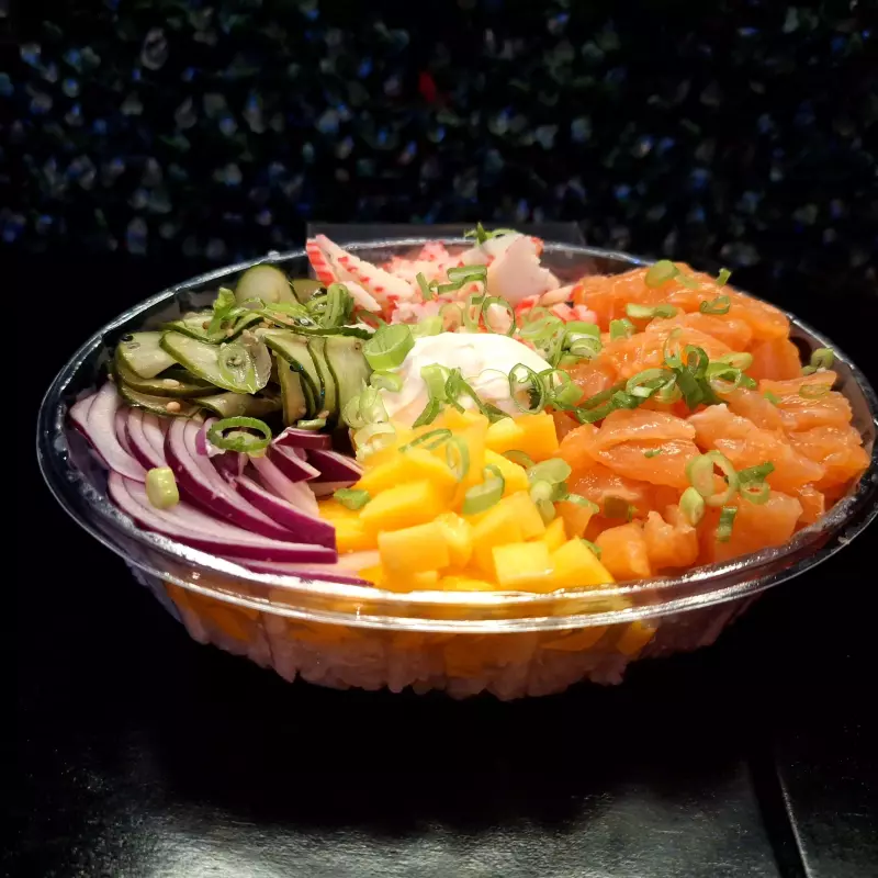 Poke sugestão do chef