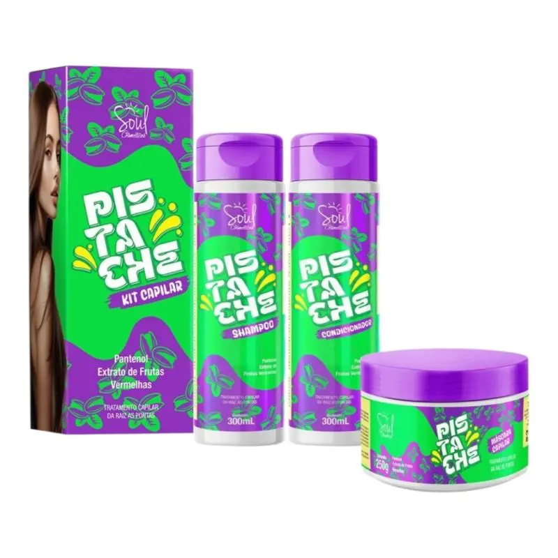 Kit Capilar Pistache 3x1