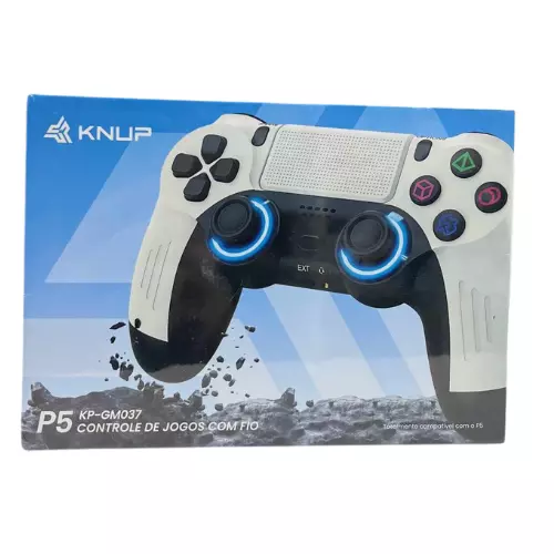 CONTROLE KNUP DE JOGOS PS5 KP-GM037