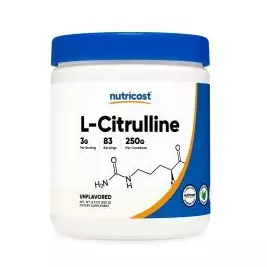 L CITRULINA NUTRICOST 250 GRAMOS