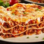 Executivo de lasanha à bolonhesa