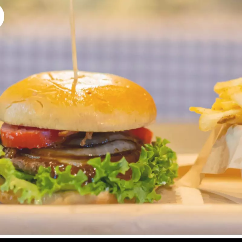 Hamburguesa  BBQ
