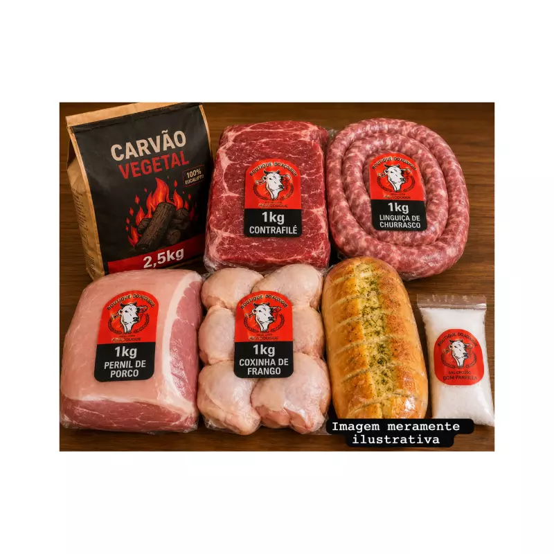 KIT CHURRASCO GRILL