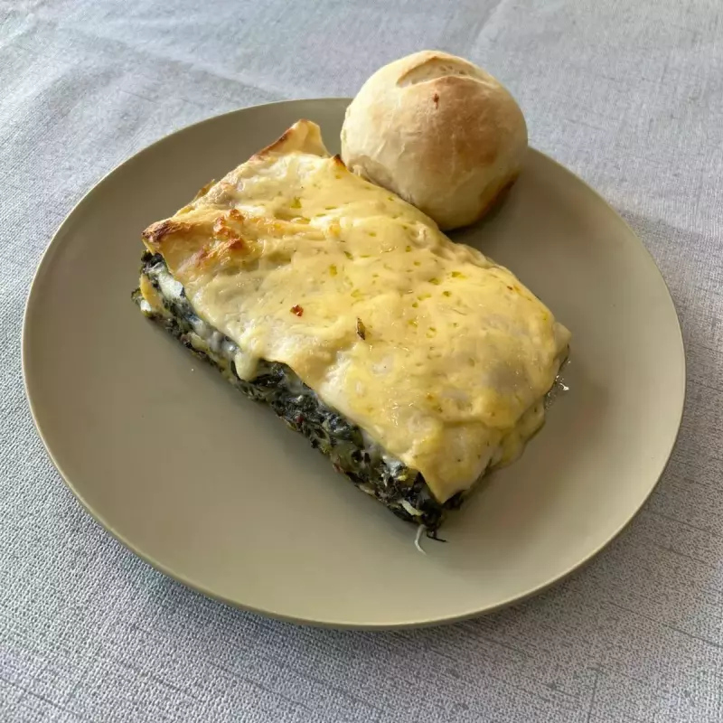 Lasagna de verdura y carne