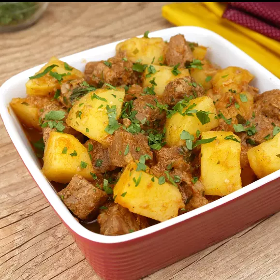 Carne Cozida com Batata