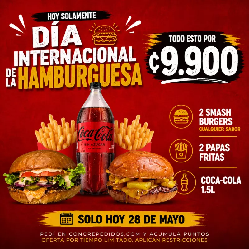 Día Internacional de Hamburguesas