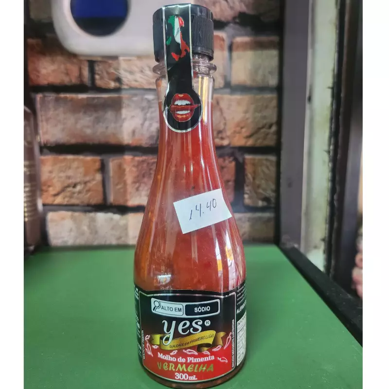 MOLHO DE PIMENTA VERMELHA