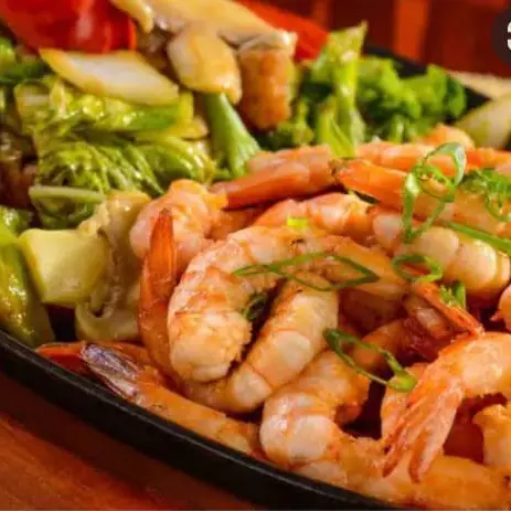 Teppan de camarão Premium