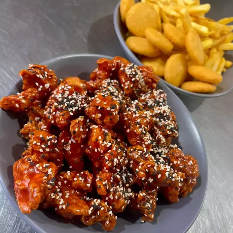 Agridulce  + 1 papas + 10 arepitas