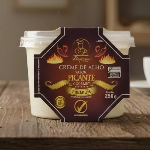Creme de Alho Picante Gourmet 250g