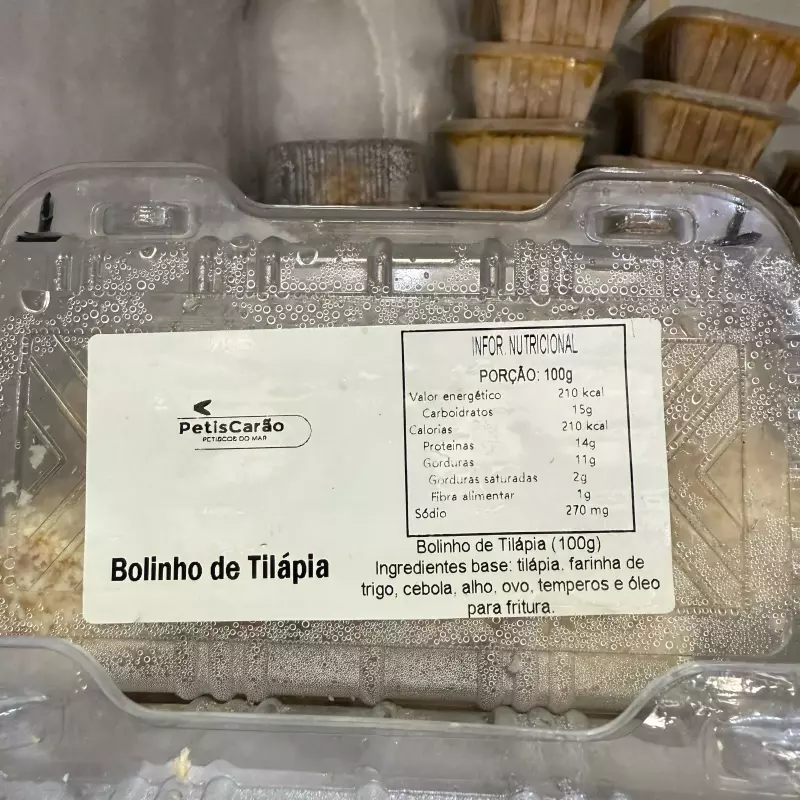Bolinho de Peixe