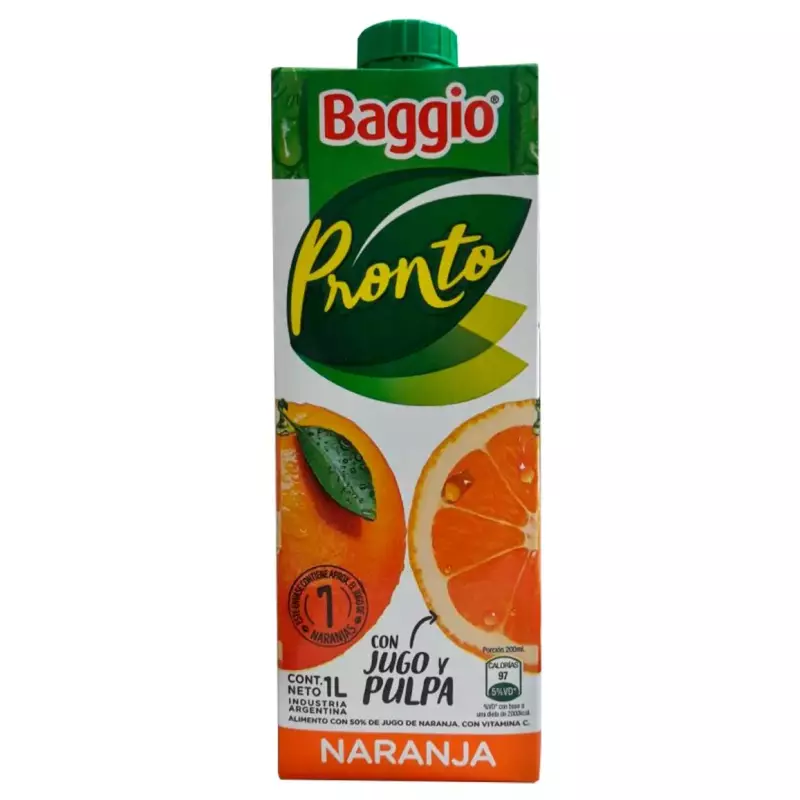 JUGO BAGGIO NAR. 1LTS