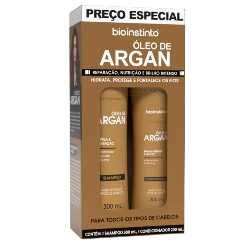 Kit Capilar 2x1 Óleo de Argan