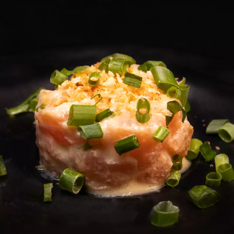 Tartar de salmão